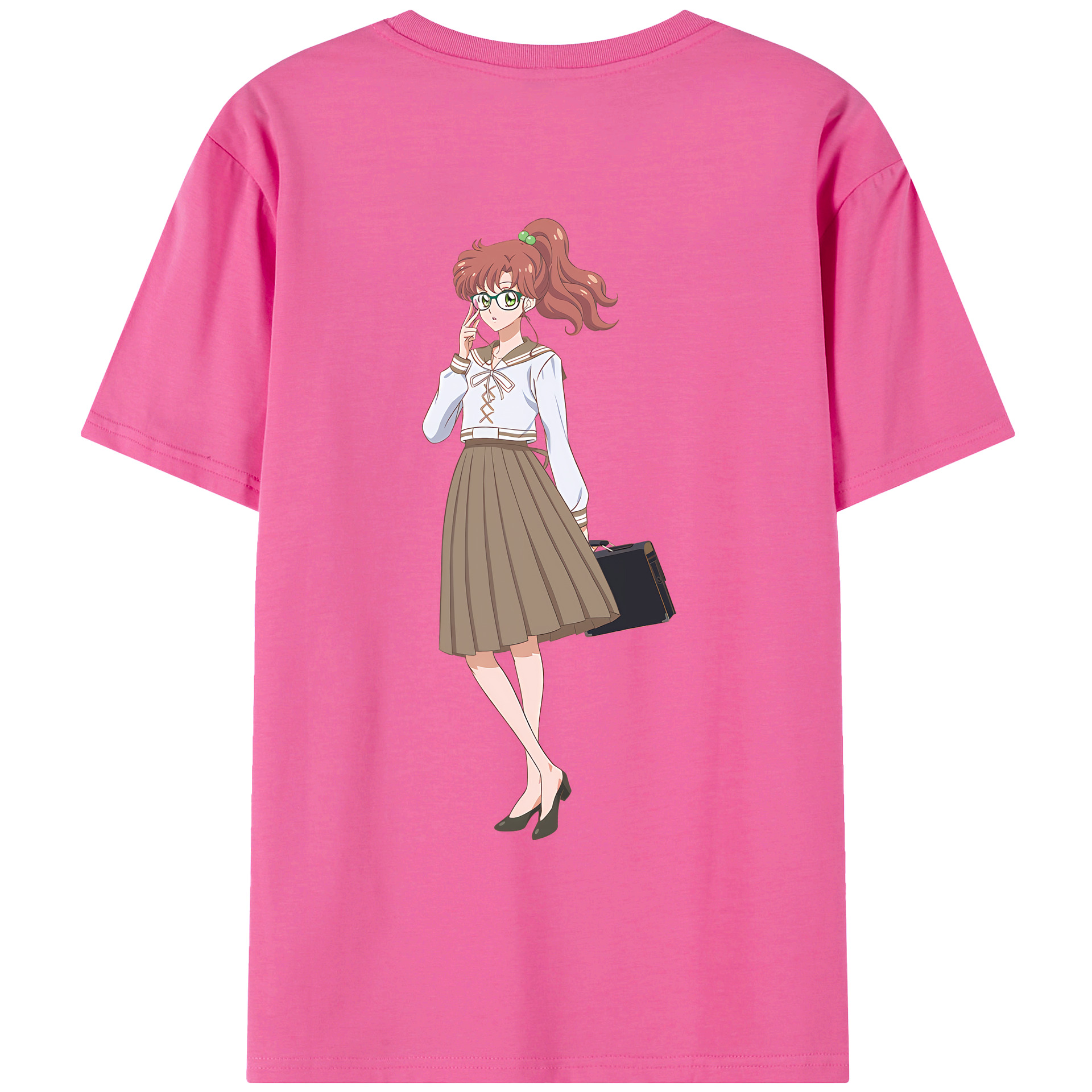 （画像用） 美少女戦士セーラームーン 木野 まこと きの まこと Sailor Moon Kino Makoto （セーラージュピター；Sailor Jupiter） レディース半袖Tシャツ(バックプリント)